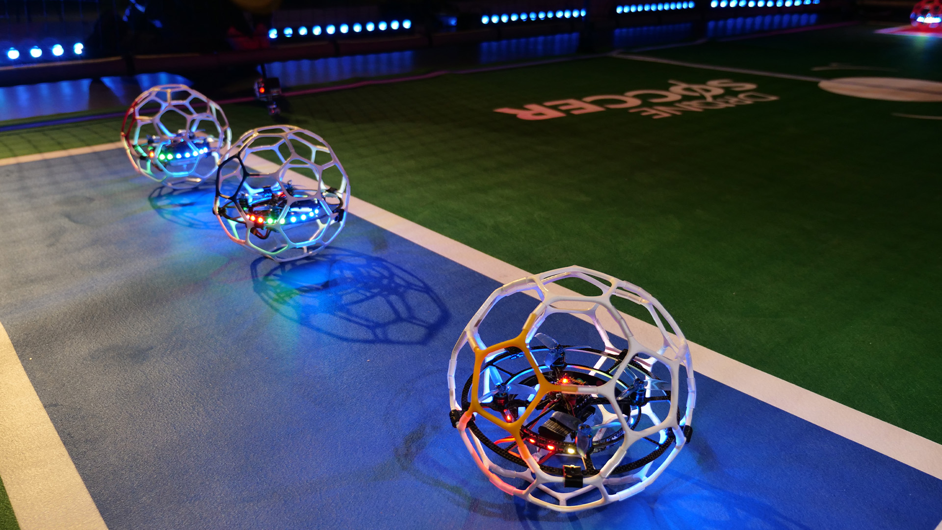 Fotbal cu drone Romania